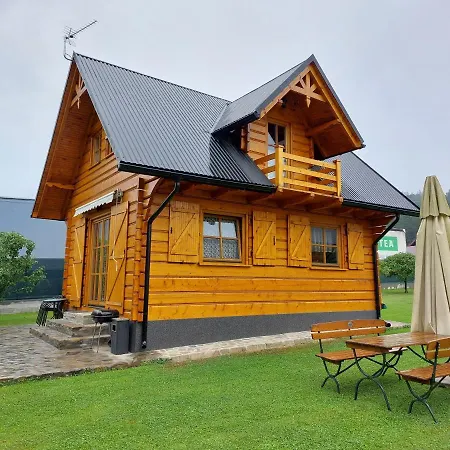 Kanadyjka Domki Drewniane Niedzica Exteriér fotografie