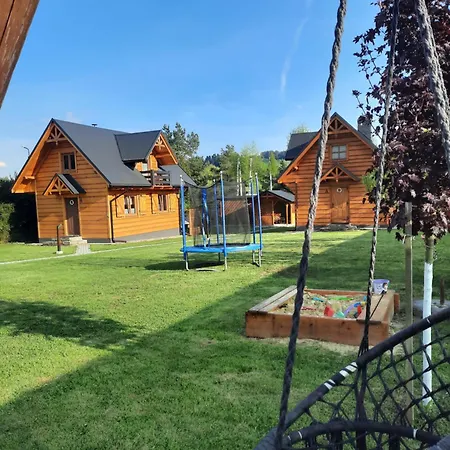 Kanadyjka Domki Drewniane Niedzica Exteriér fotografie